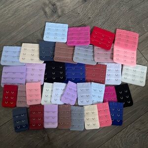 Colorful Bra Extender Set